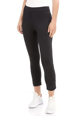 Women's Deluxe Pull On Slim Crop Leggings