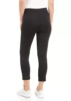 Women's Deluxe Pull On Slim Crop Leggings