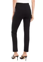 Women's Pull On Hollywood Waist Slim Ankle Pants