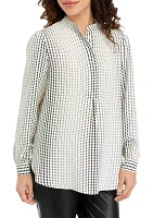 Petite Printed Popover Tunic