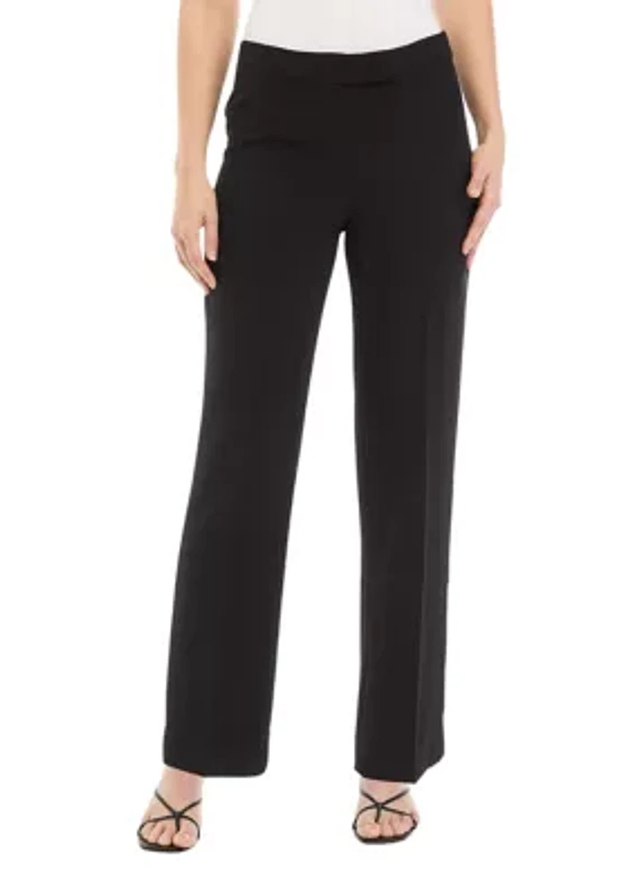 Petite Fly Front Extend Tab Trouser Bowie Pants