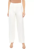 Women's The Jillian Fly Front Wide Leg Lined Pants