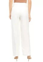 Women's The Jillian Fly Front Wide Leg Lined Pants