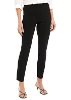 Women's Pull On Hollywood Waist Slim Ankle Pants