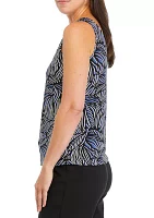 Women's Printed Reversible Tank Top