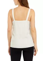 Women's Sleeveless Satin Cami