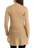 Women's Lurex Monterey Cardigan