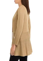 Women's Lurex Monterey Cardigan