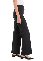 Petite Pull On Wide Leg Pants