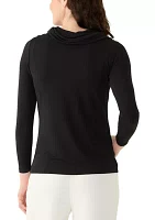 Women's Long Sleeve Off the Shoulder Top