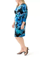 Plus Wrap Dress