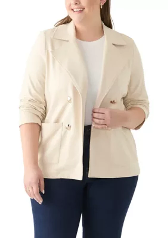 Women's Cotton Blazer