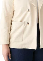 Women's Cotton Blazer