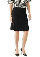 Women's Ribbed Sweater Knit Skirt