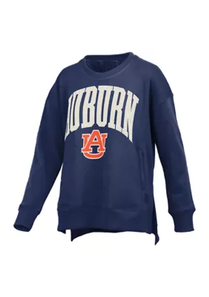 NCAA Auburn Tigers Venice Oversized Fleece Top