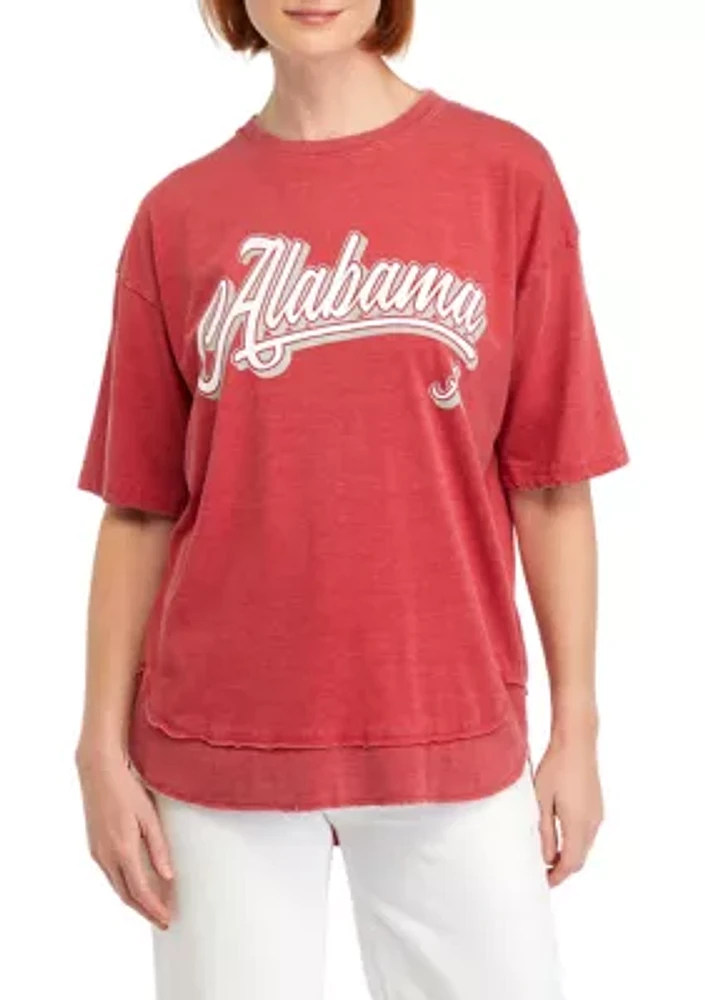 NCAA Alabama Crimson Tide Vintage Graphic T-Shirt