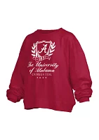 NCAA Alabama Crimson Tide Fleece Oversized Pullover