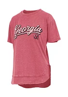 NCAA Georgia Bulldogs Harlow Poncho Top