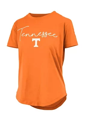 NCAA Tennessee Volunteers Breathelite Short Sleeve Rounded Hem T-Shirt