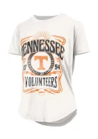 NCAA Tennessee Volunteers Ringo Rounded Bottom T-Shirt