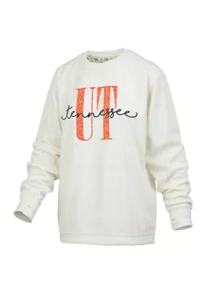 NCAA Tennessee Volunteers Zoe Oversized Plush Pullover