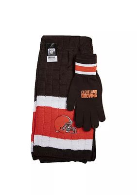 Officially Licensed NFL Glove and Scarf Set