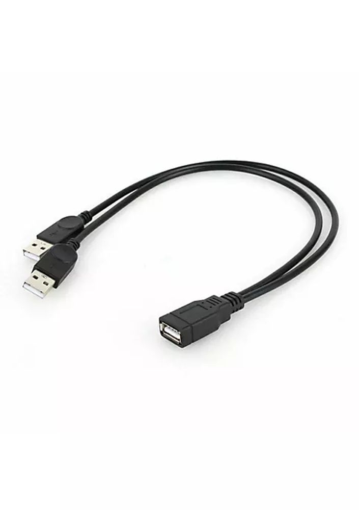 USB 2.0 Female to 2 Dual USB Male Power Adapter Y Splitter Cable Cord Connector | The Summit