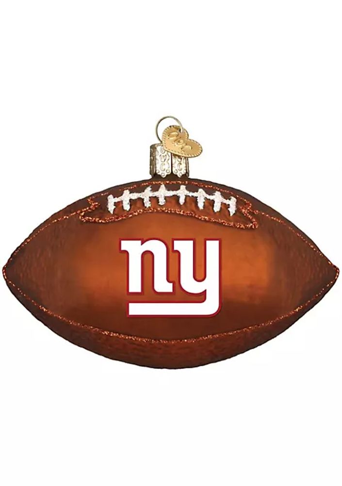 Belk Old World Christmas New York Giants Football Ornament For