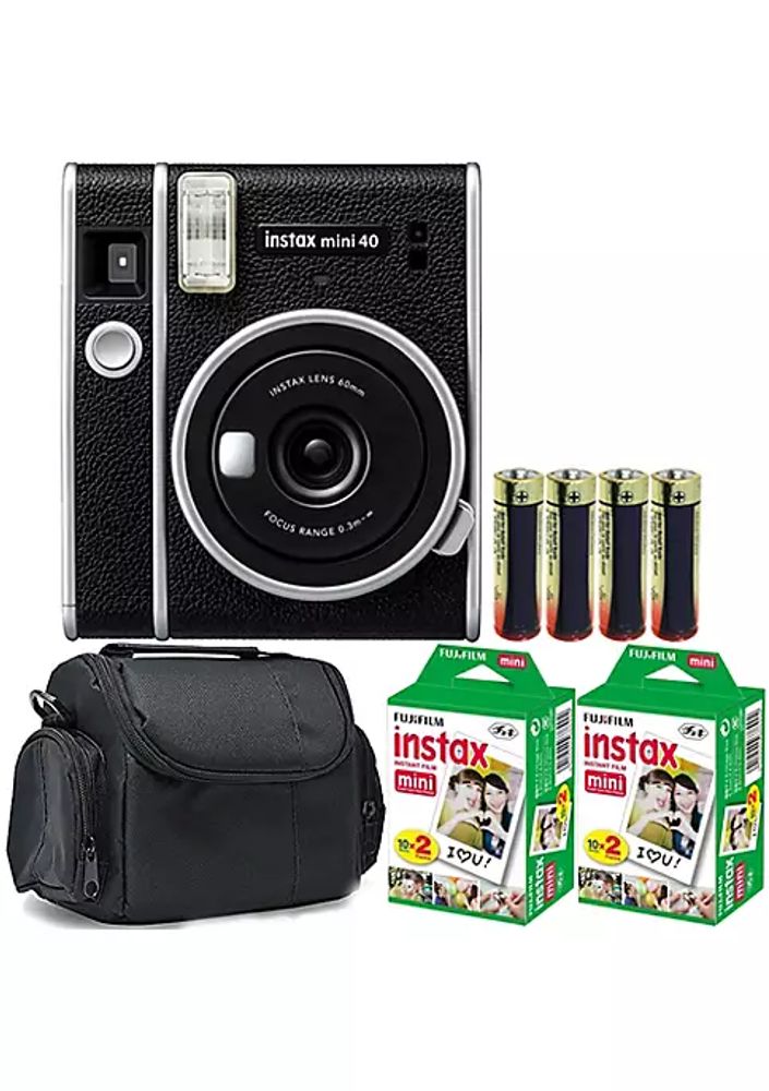 argument Rijd weg Smeltend Belk Fujifilm Instax Mini 40 Instant Film Camera + Two 2x10 Film Pack  Accessory Kit | The Summit