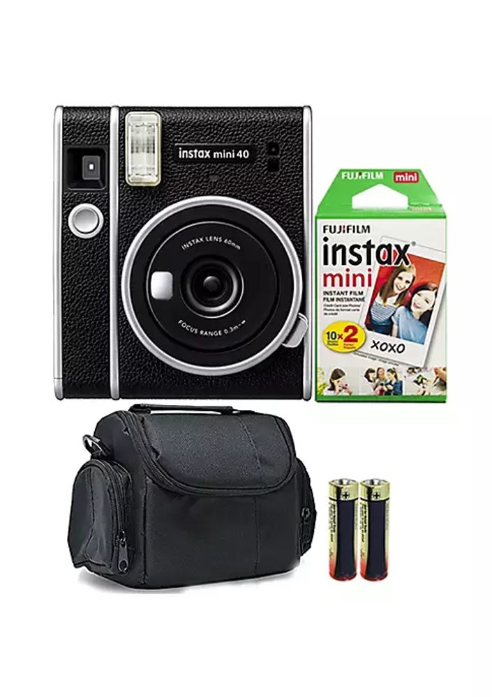 Beweren metaal knuffel Belk Fujifilm Instax Mini 40 Instant Film Camera + 2x10 Mini Film Pack  Accessory Kit | The Summit