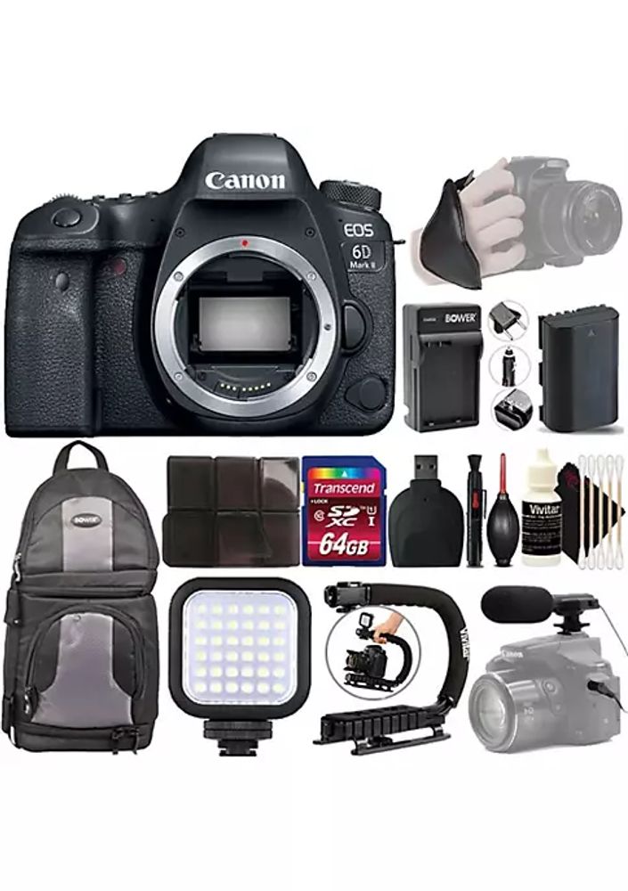 Belk Eos 6d Mark Built-in Wi-fi Digital Slr Camera With Top Accessory Bundle | The Summit