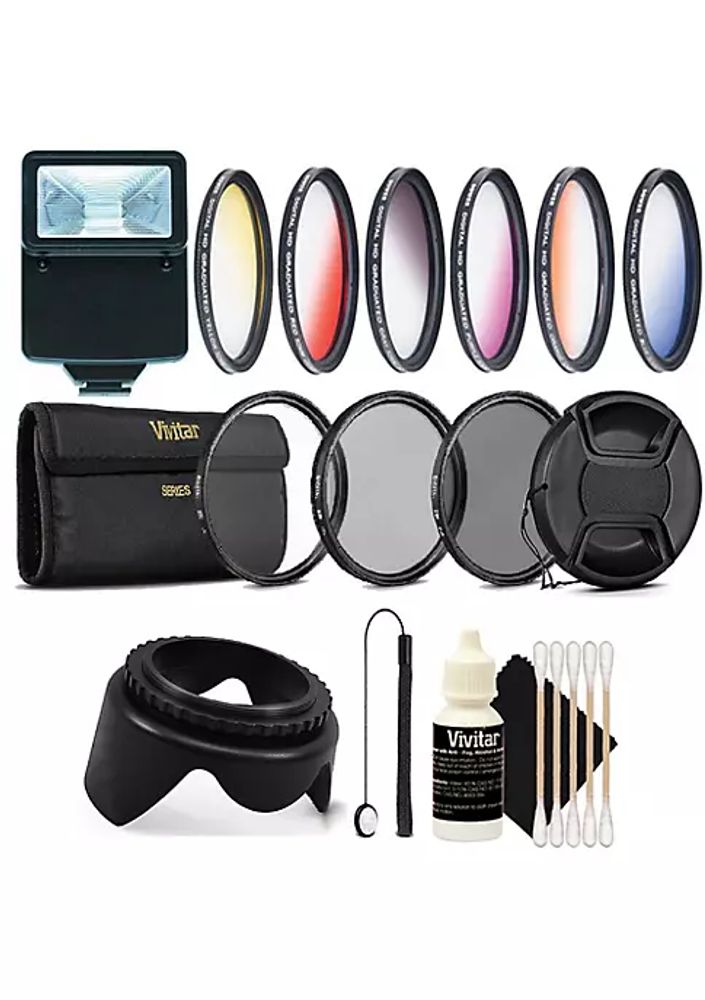 Justerbar Entreprenør zone Belk 52mm Color Filter Kit With Slave Flash And More Camera Accessories For Nikon  D7100, D5300, D5200 And D5100 | The Summit
