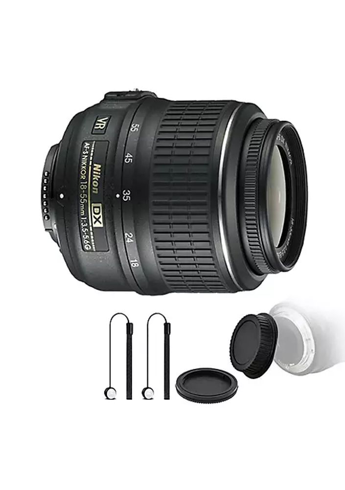binnenvallen Gelukkig is dat baan Belk 18-55mm F/3.5-5.6g Vr Af-p Dx Zoom-nikkor Lens With Accessory Kit For  Dslr Cameras | The Summit