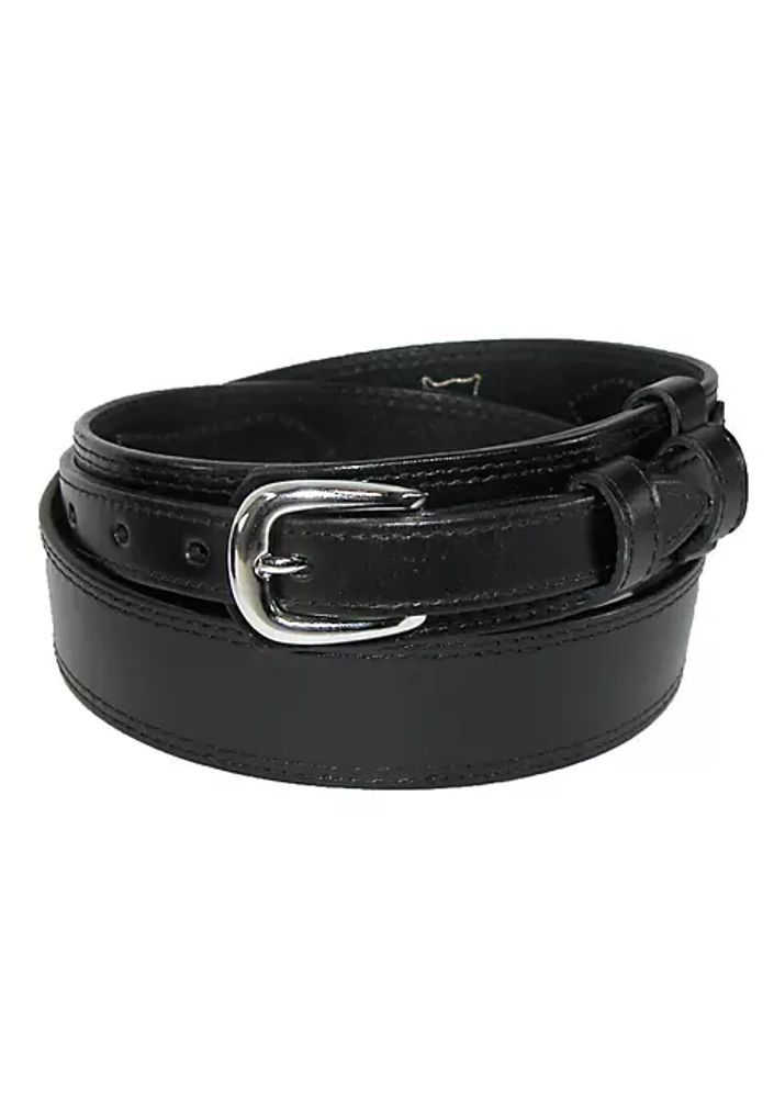 Classic Western Leather Ranger Belt