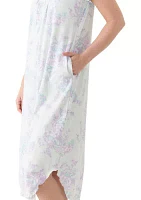 Women's Short Flutter Sleeve Gown