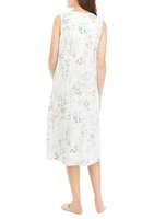 Cotton Long Printed Nightgown