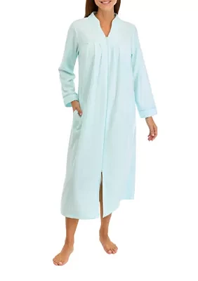 Honeycomb Long Zip Robe