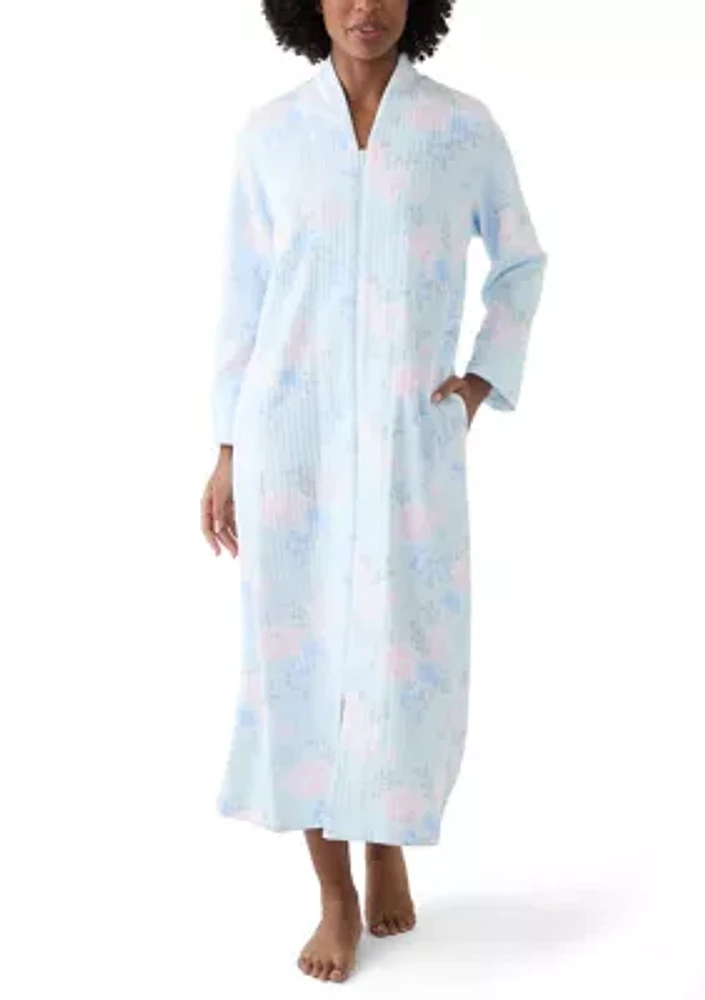 Honeycomb Long Zip Robe