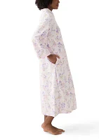 Cottonessa Quilted Printed Robe