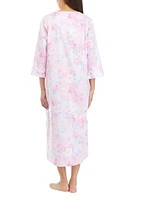 Printed Long Nightgown