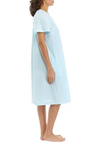 Women's Short Seersucker Robe