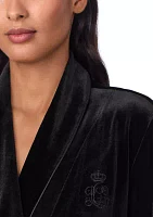 Long Sleeve Shawl Collar Robe