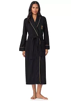 Long Sleeve Shawl Collar Robe