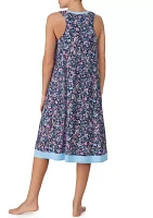 Sleeveless Midi Nightgown