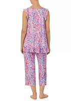 Women's Printed Pajama Set