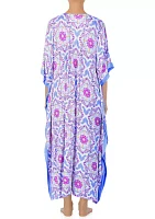 Printed Long Caftan