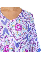 Printed Long Caftan