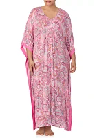 Plus Printed Caftan