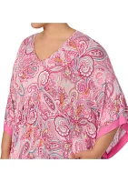 Plus Printed Caftan