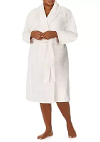 Plus Long Wrap Robe